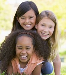 photo of smiling teen